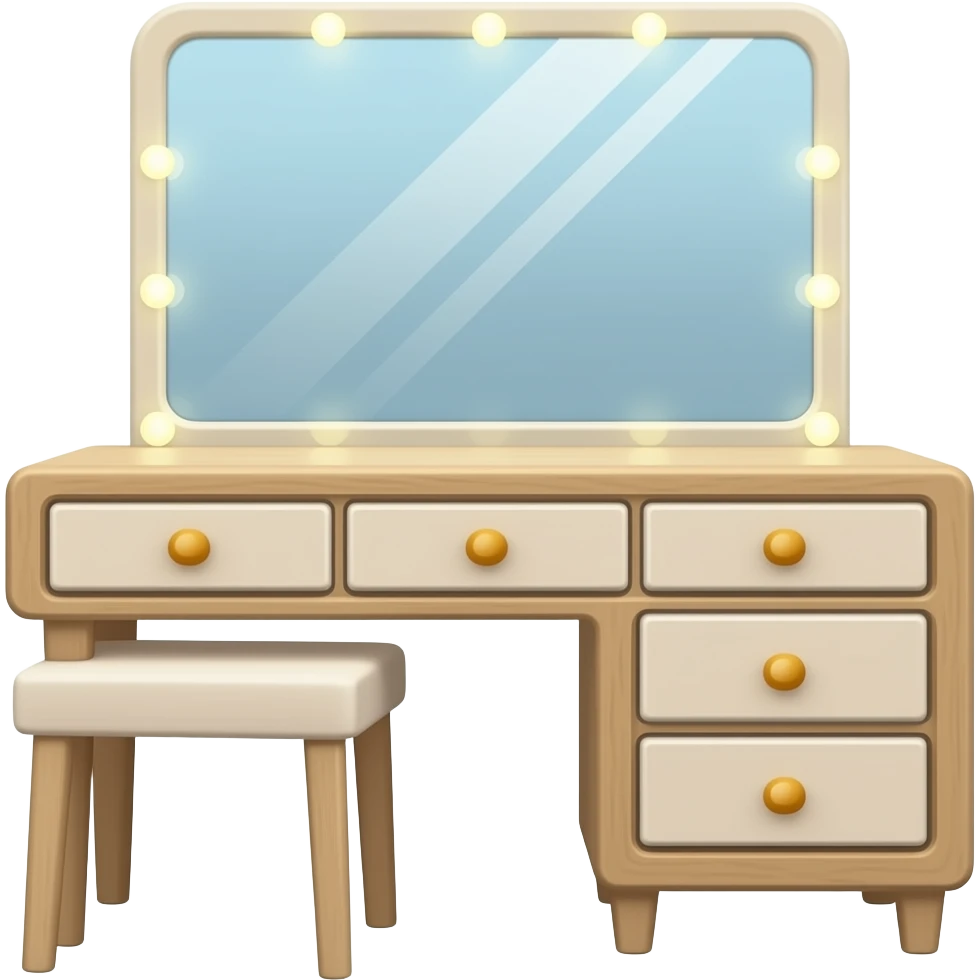 modern DRESSING TABLE emoji