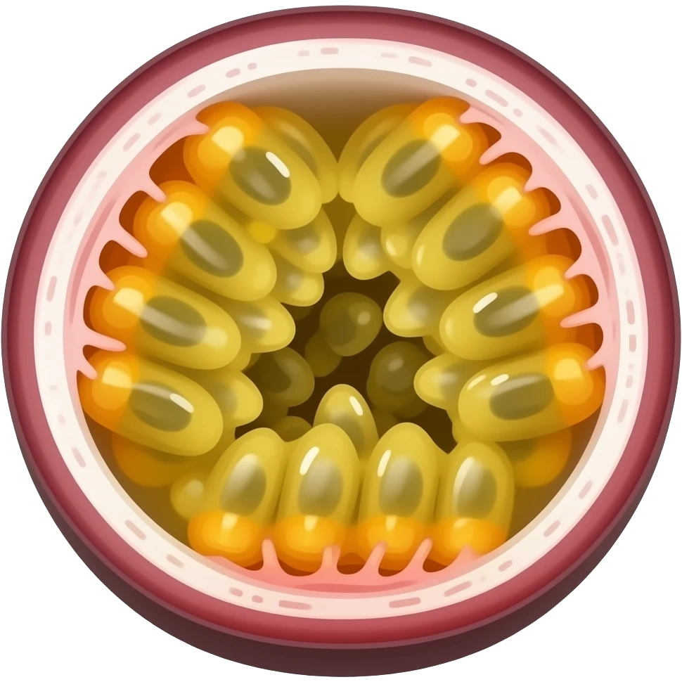 the fruit of passion emoji