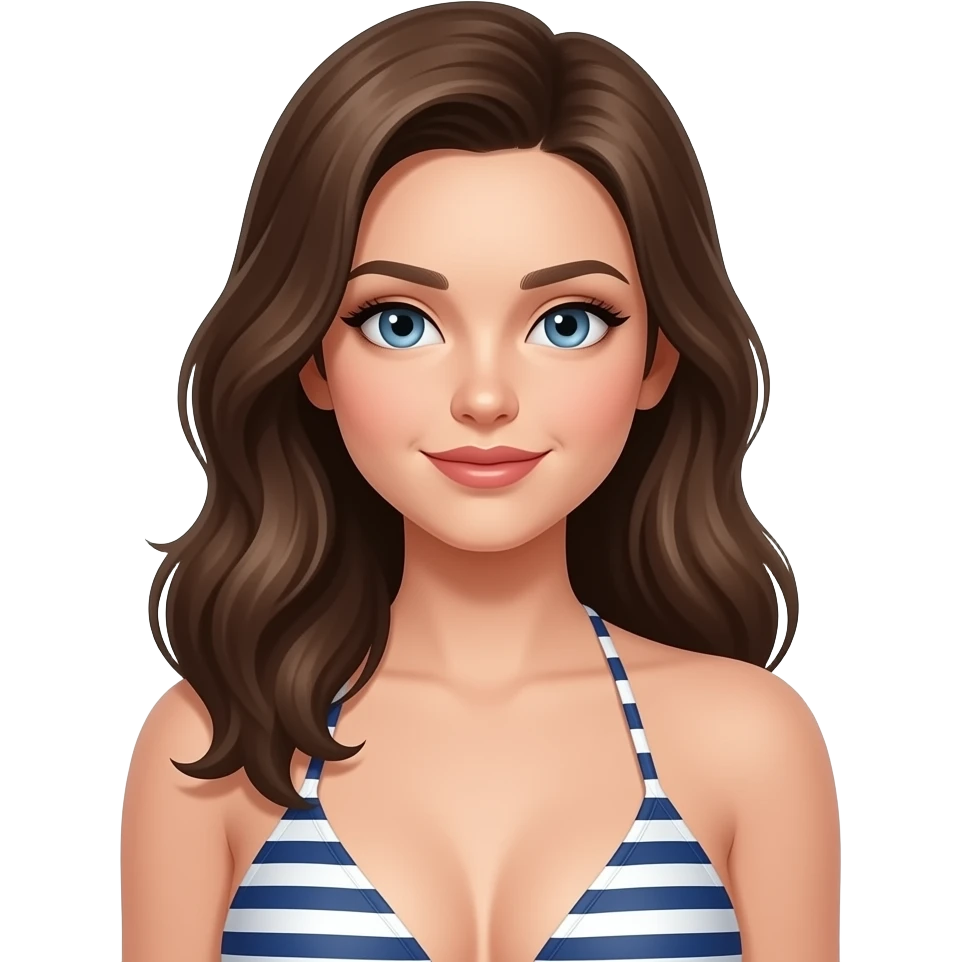 sexy bikini girl emoji