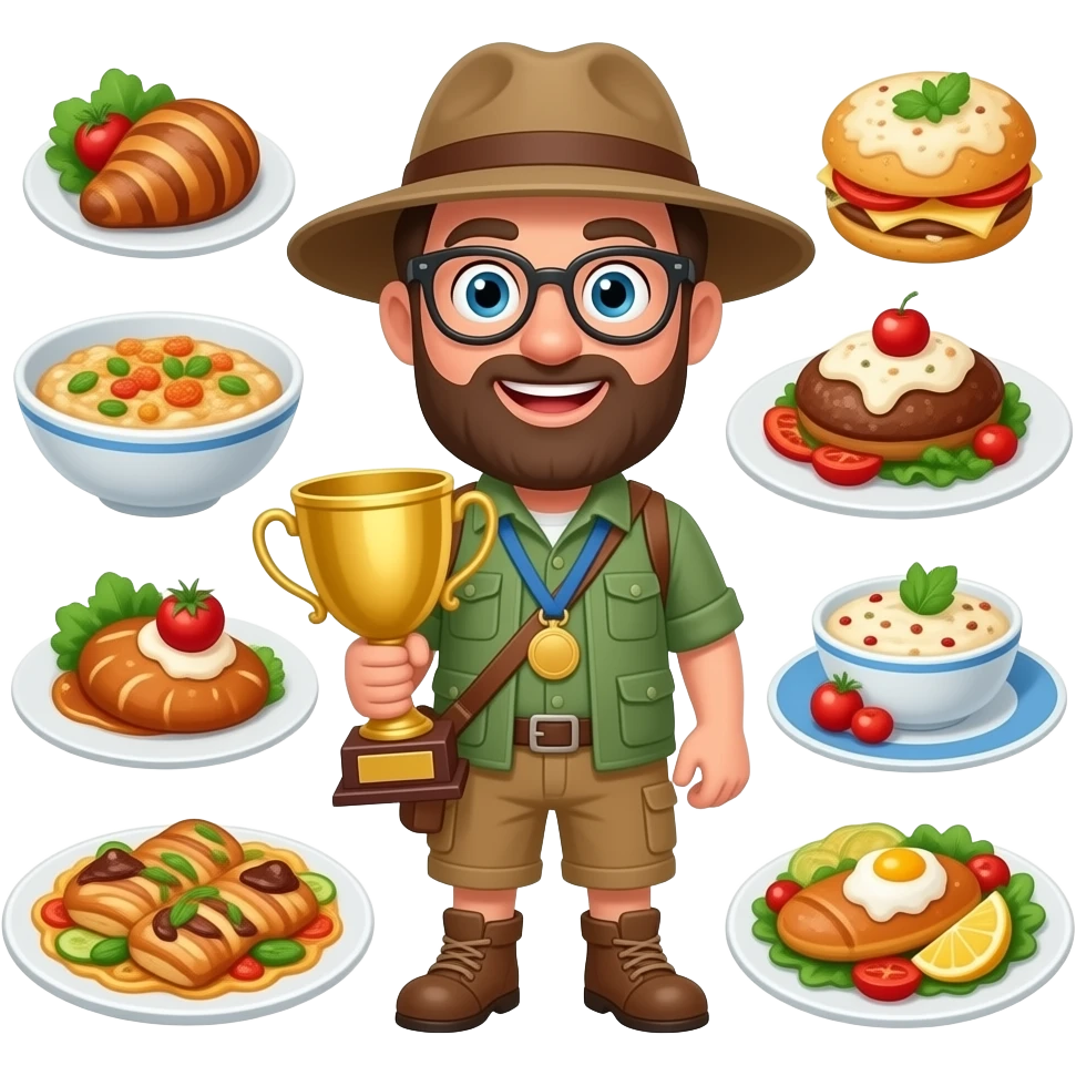 The Food Hunter accolade honors your unmatched skill in tracking down every tasty treat, hidden dish, and rare delicacy across the land. Your appetite for adventure is unmatched! emoji