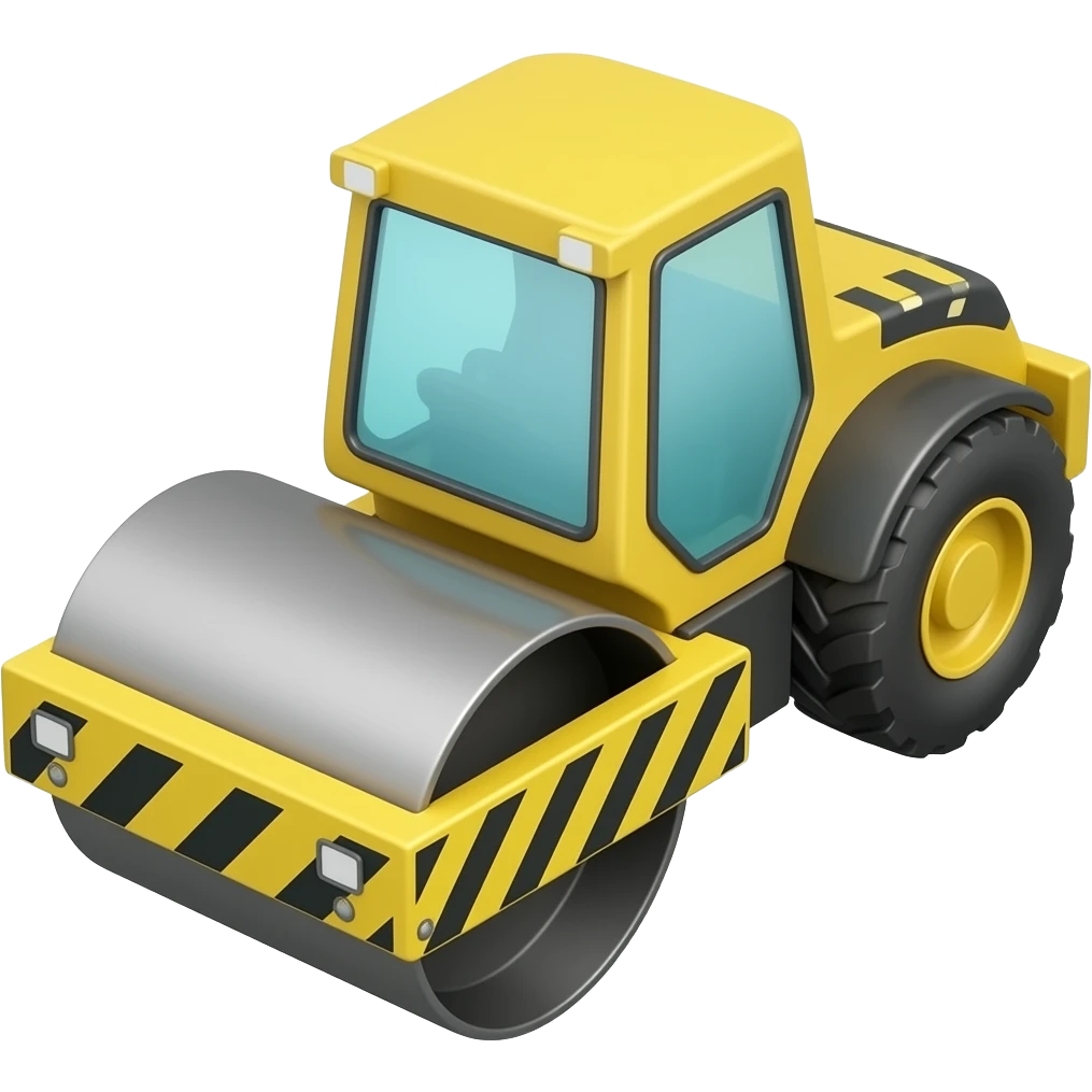 2drum roller for roads emoji