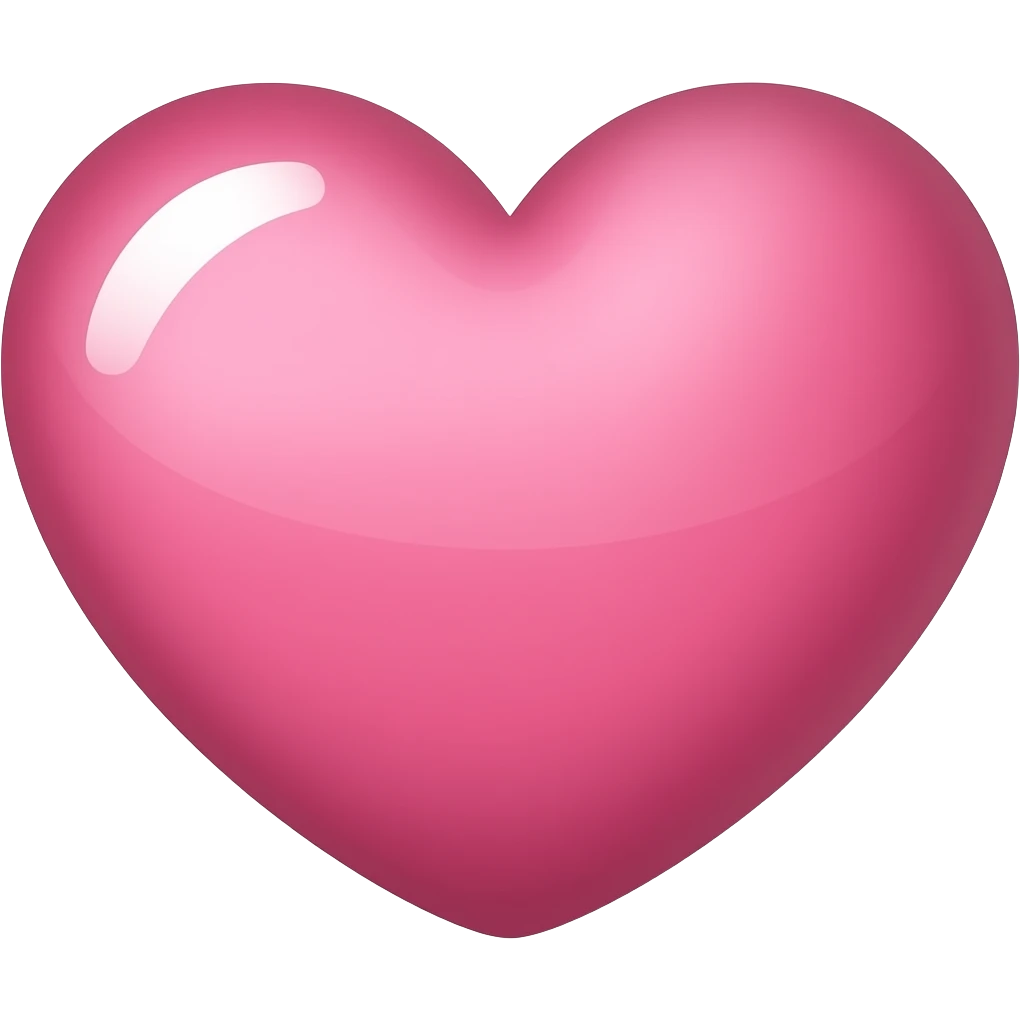 Corazón rosado emoji