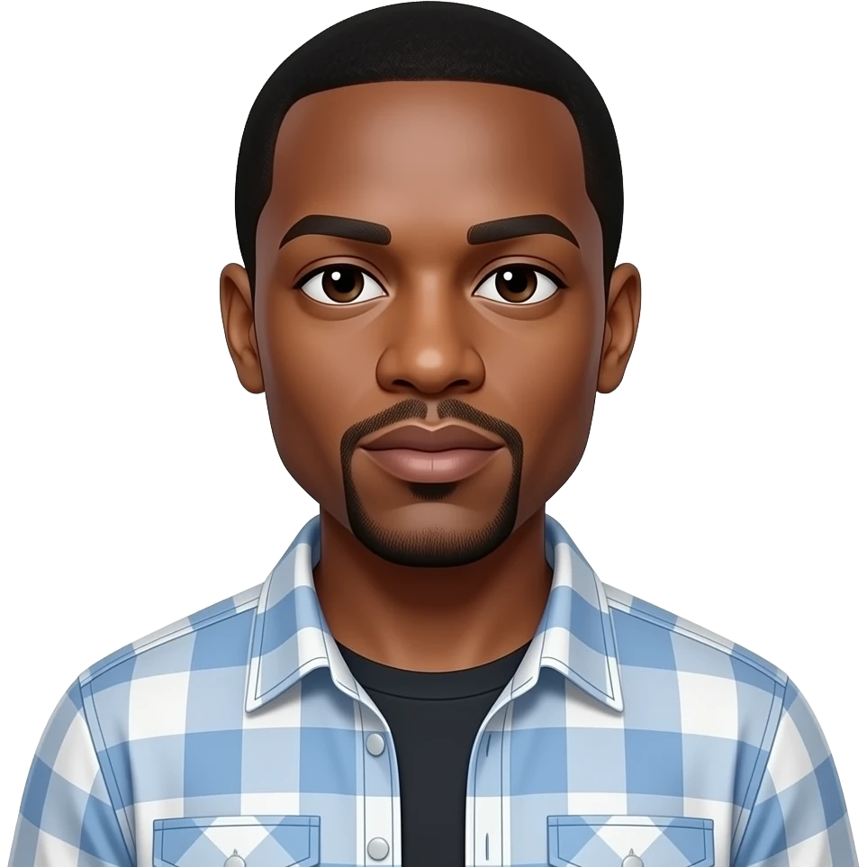 Sean Combs lookalike with Biebs shirt emoji