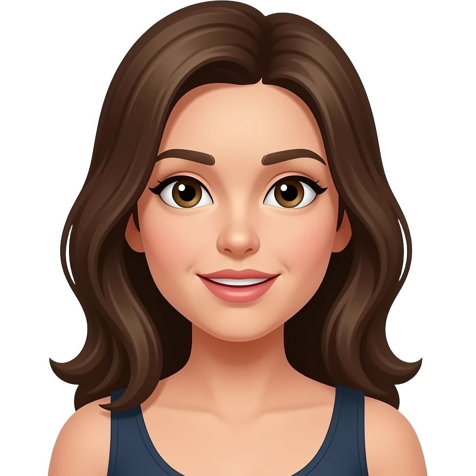 Woman swallowing emoji