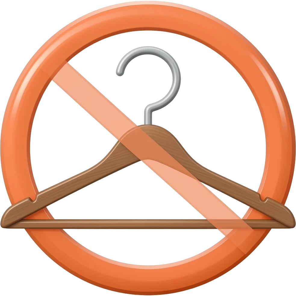 do not disturb hanger emoji