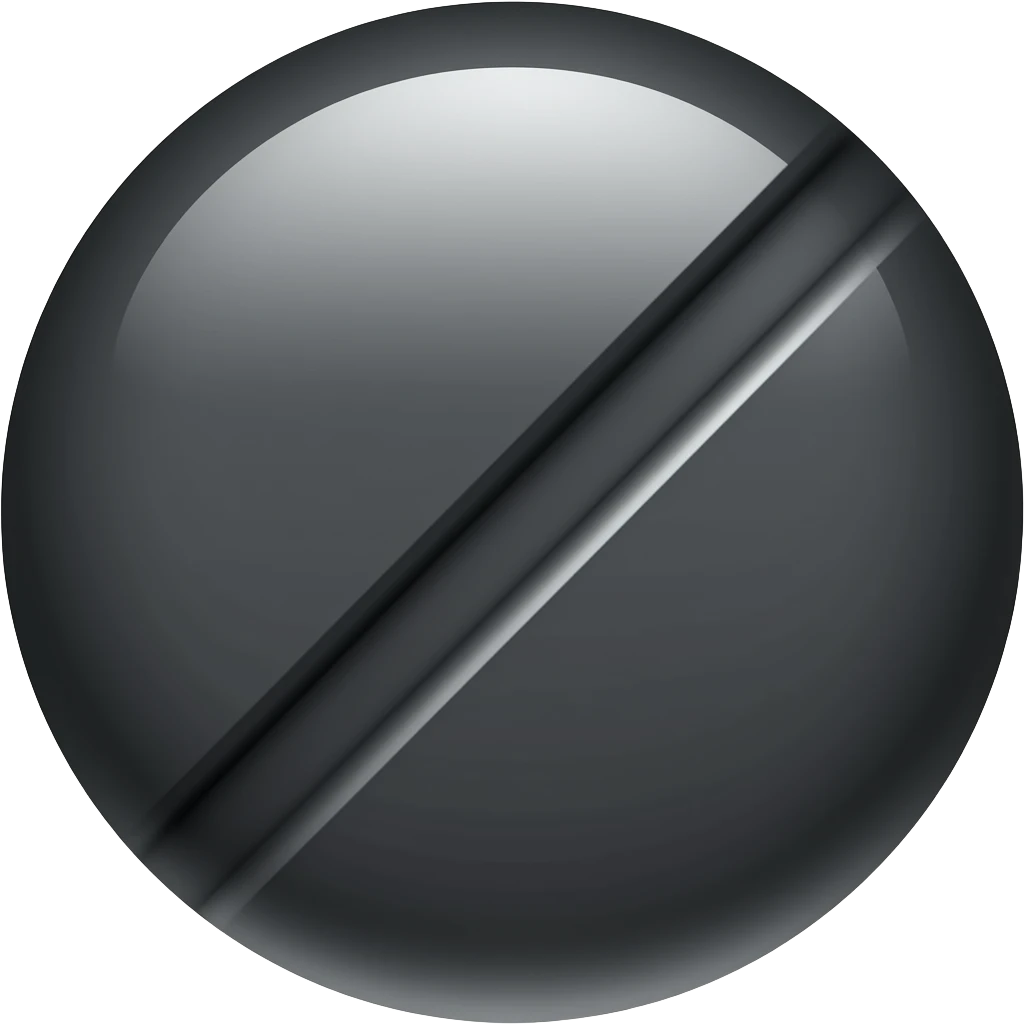 полностью черная пилюля emoji