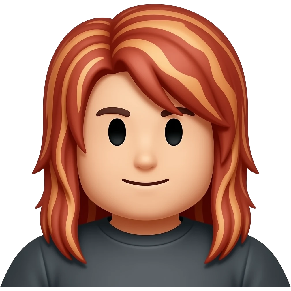 Roblox  bacon hair emoji