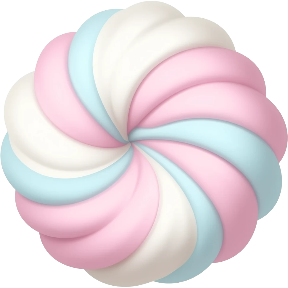 Cotton candy chips emoji