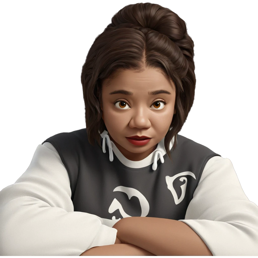 realistic portrait of girl emoji