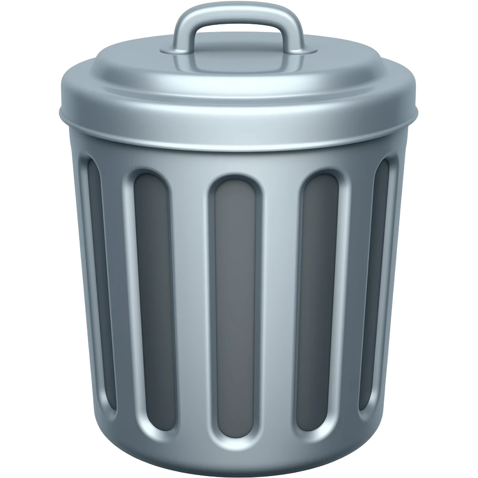 trash can emoji