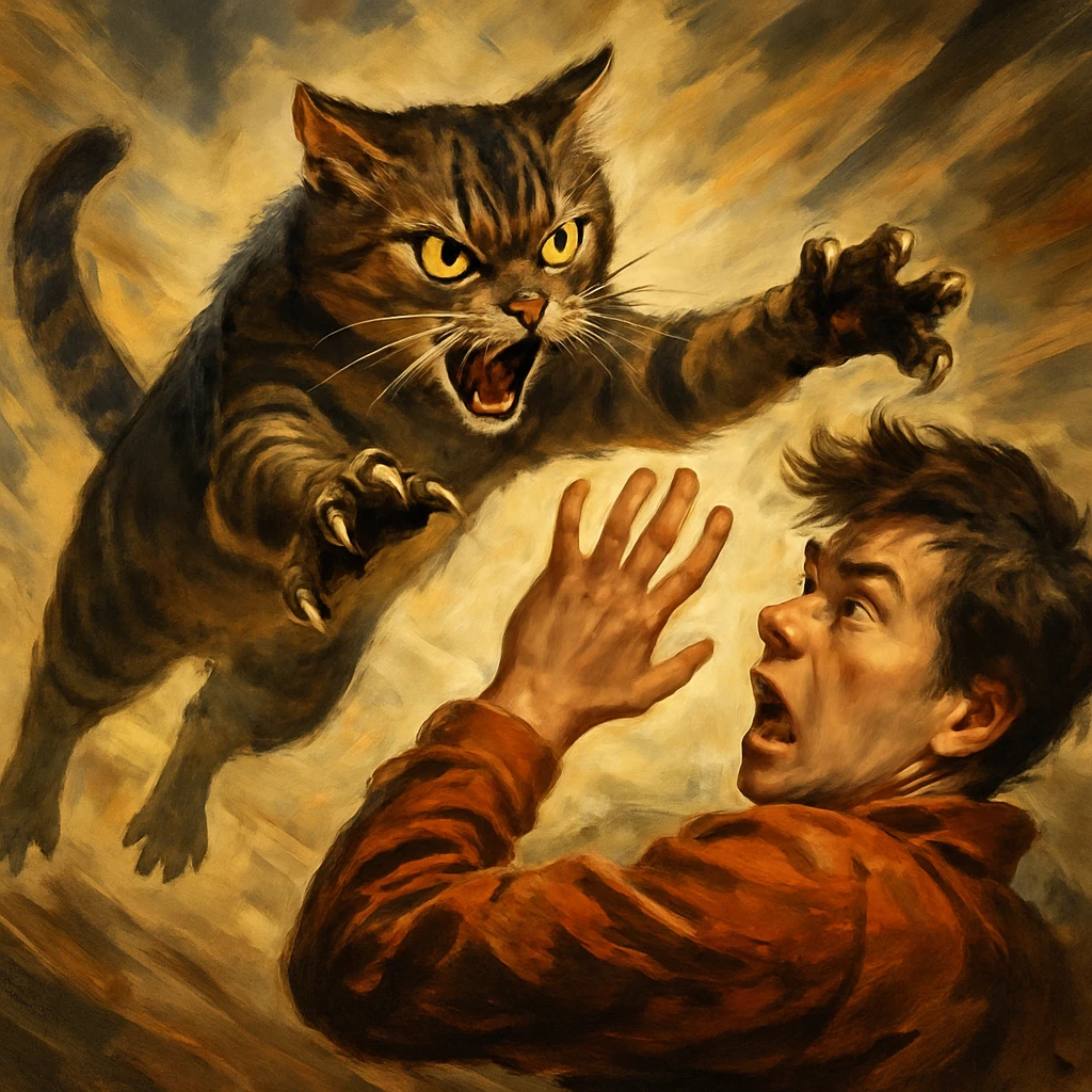 cat attack emoji