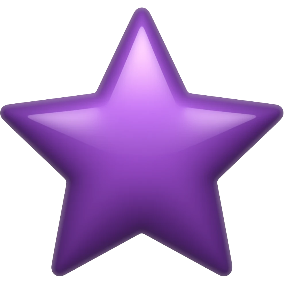 MAKE A SHOOTING STAR IN PURPLE emoji