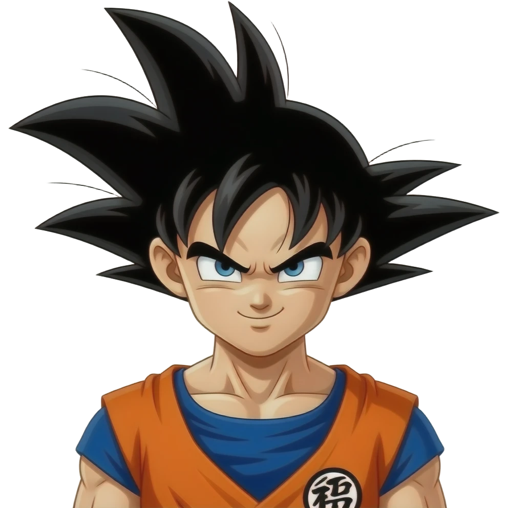 Haz a Goku emoji