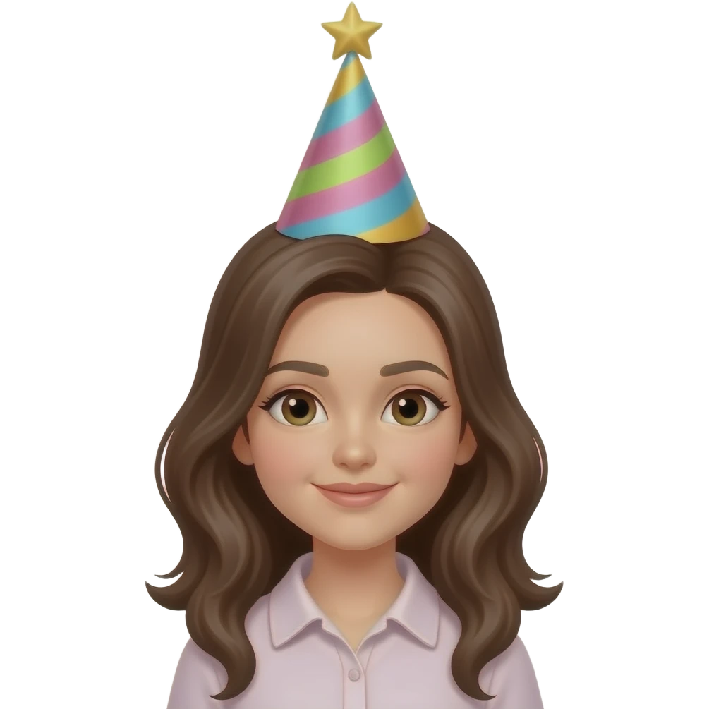 birthday hat ANNA emoji