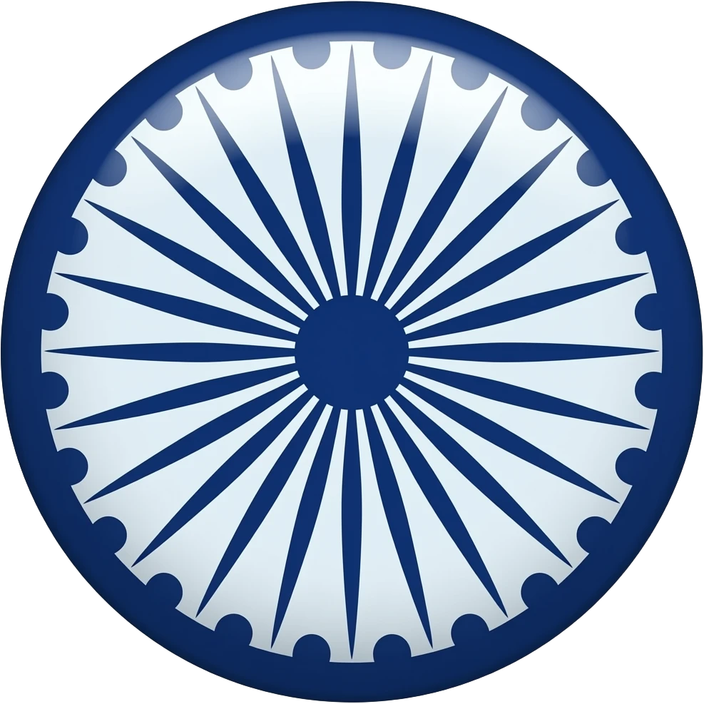 Ashoka emblem Government of india emoji
