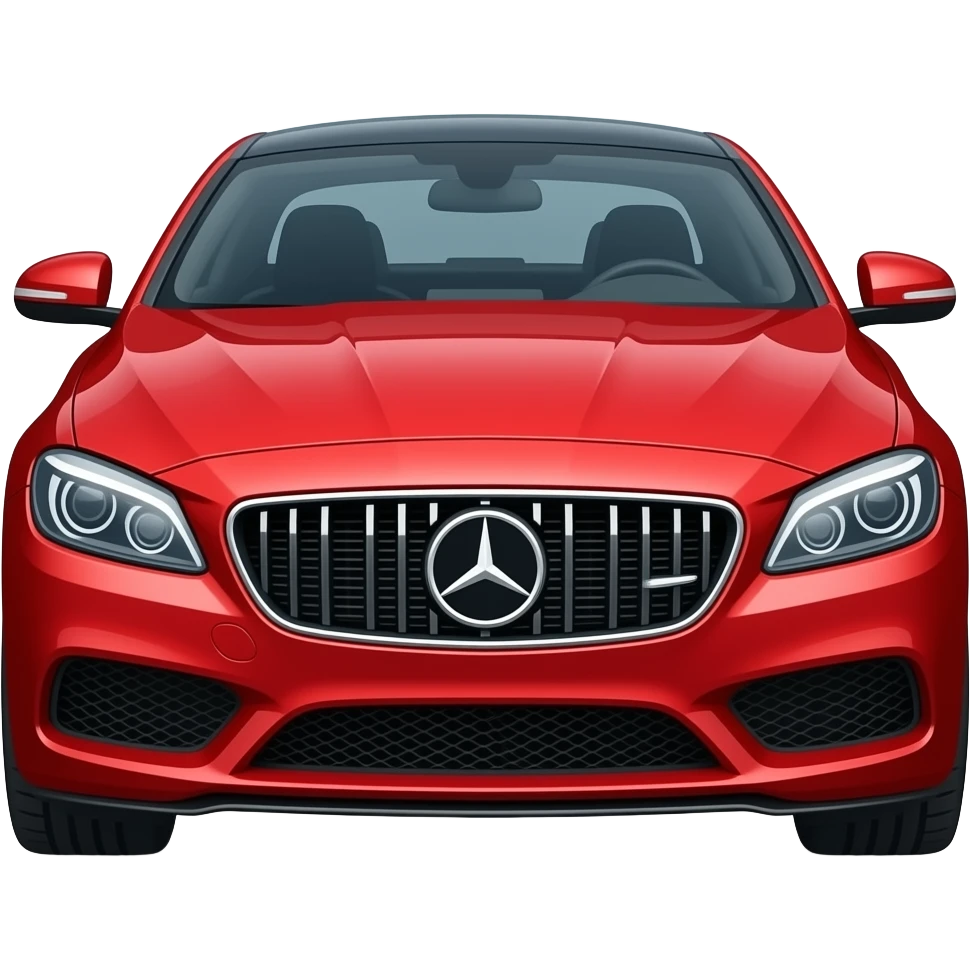 CARRO ROJO DE LUJO emoji