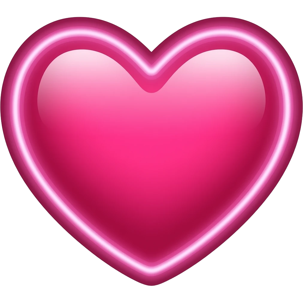 I want a neon ❤️ emoji