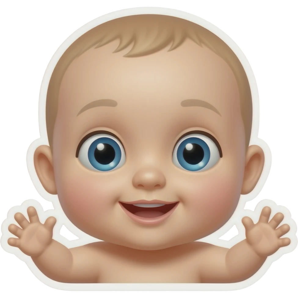 Bebe sticker emoji