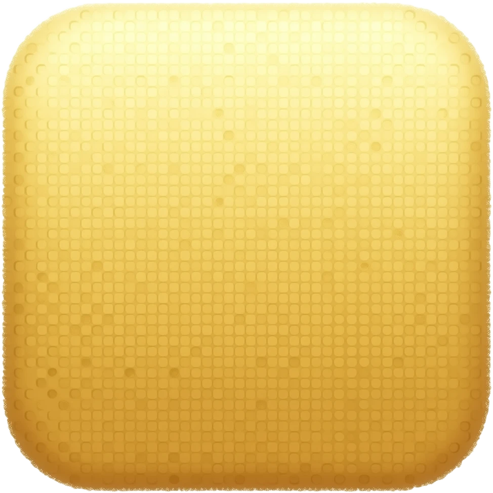 Yellow sponge rectangle emoji