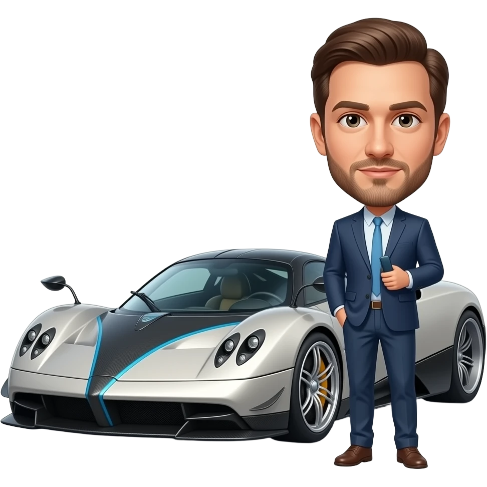 Man Pagani Utopia emoji