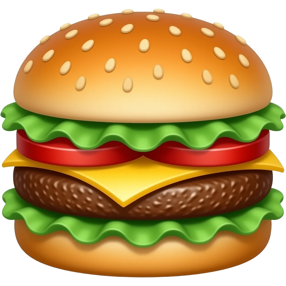 hamburguer with coke emoji