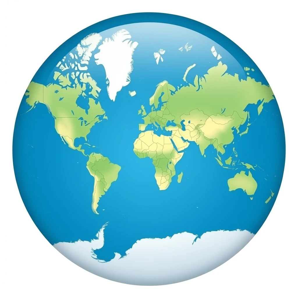 America wrold map emoji