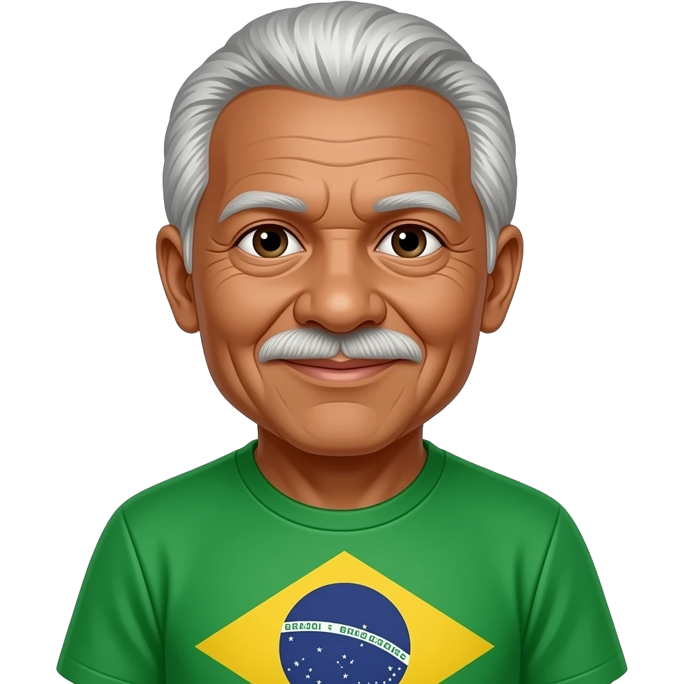 Old Pele brazil emoji
