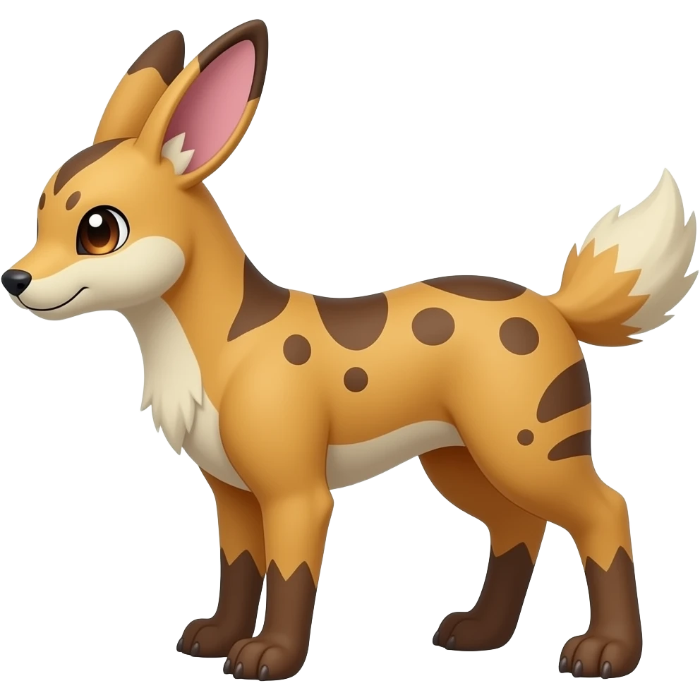 Trico-Silvally-Arcanine-Buneary-Mudsdale-Jackalope-fusion-hybrid-animal-creature emoji