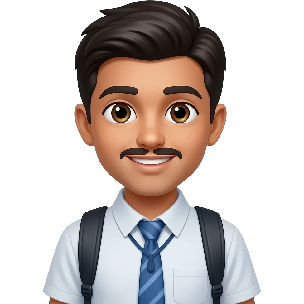 student watching video online Lecture of mission jeet drona batchemoji emoji