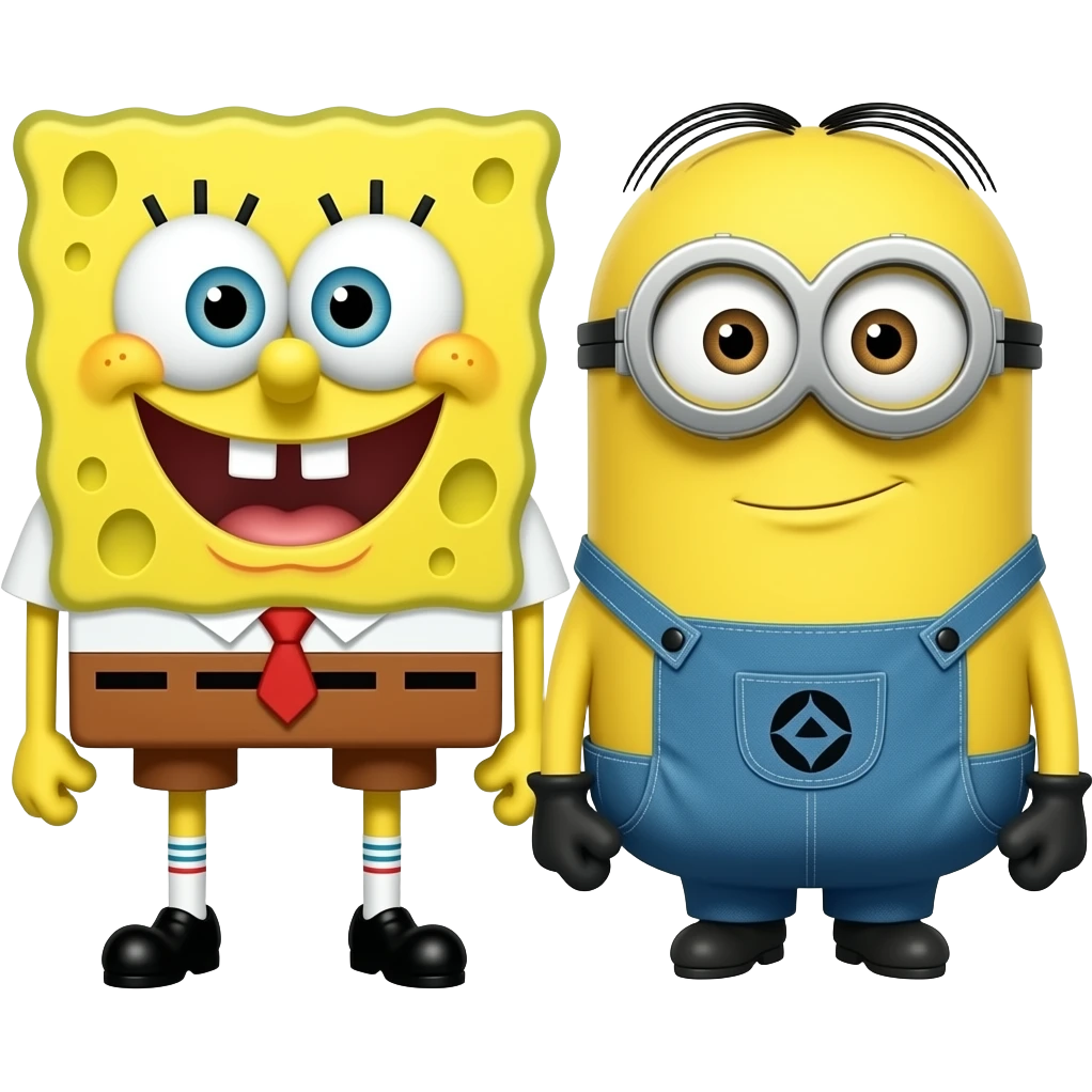 Bob Esponja + Minions emoji
