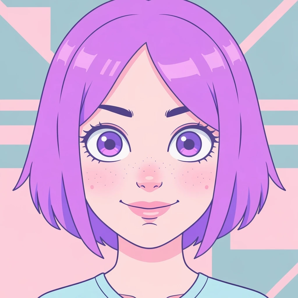 pastel horror profile picture, cute, expressive, minimal, variation 4 emoji