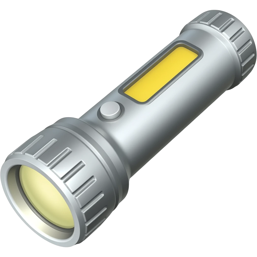 Medical flashlight emoji