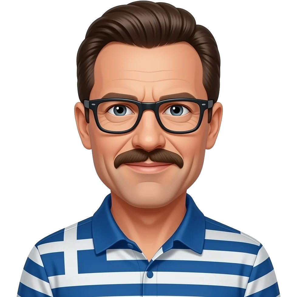 Martin Riggs in Greece. emoji