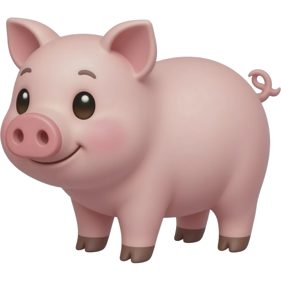 Cute piggy❤️ emoji