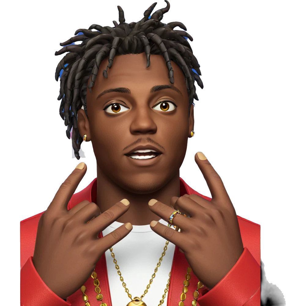 dark-skinned male with jewelry emoji