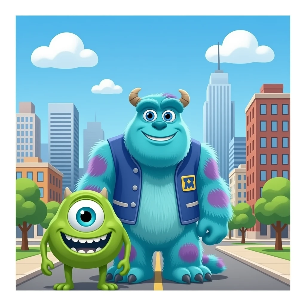 Sully monster inc emoji
