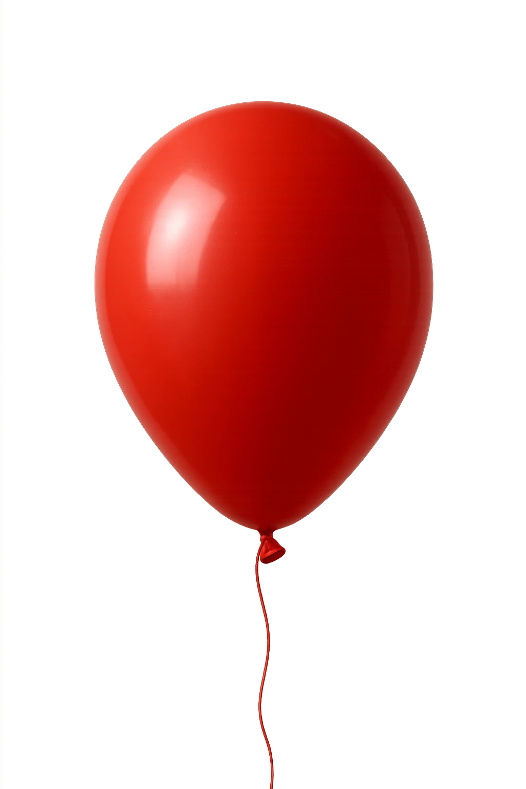 palloncino rosso, iperrealistica 4k emoji