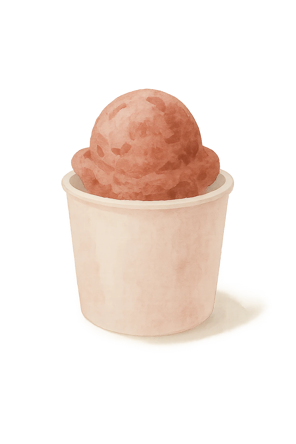 ice cream in a cup emoji