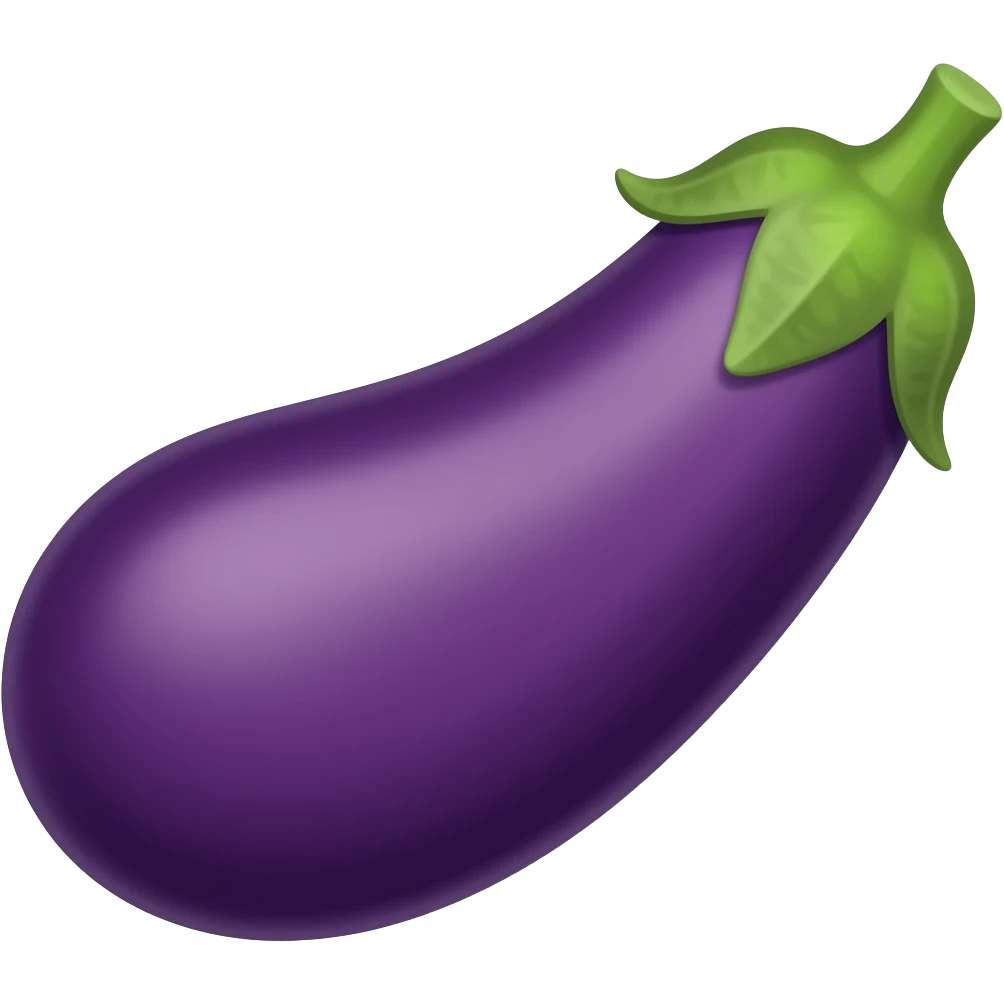 Eggplant emoji