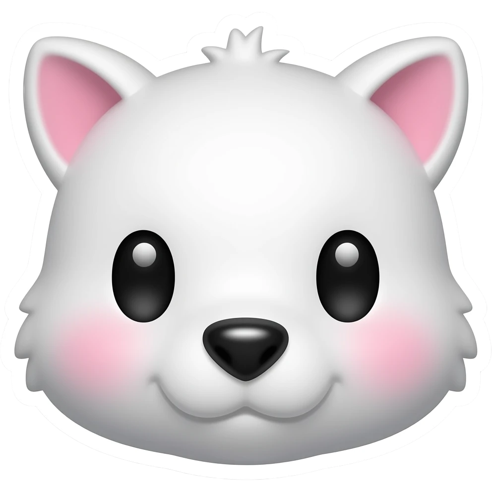 A cute asthetic sticker emoji