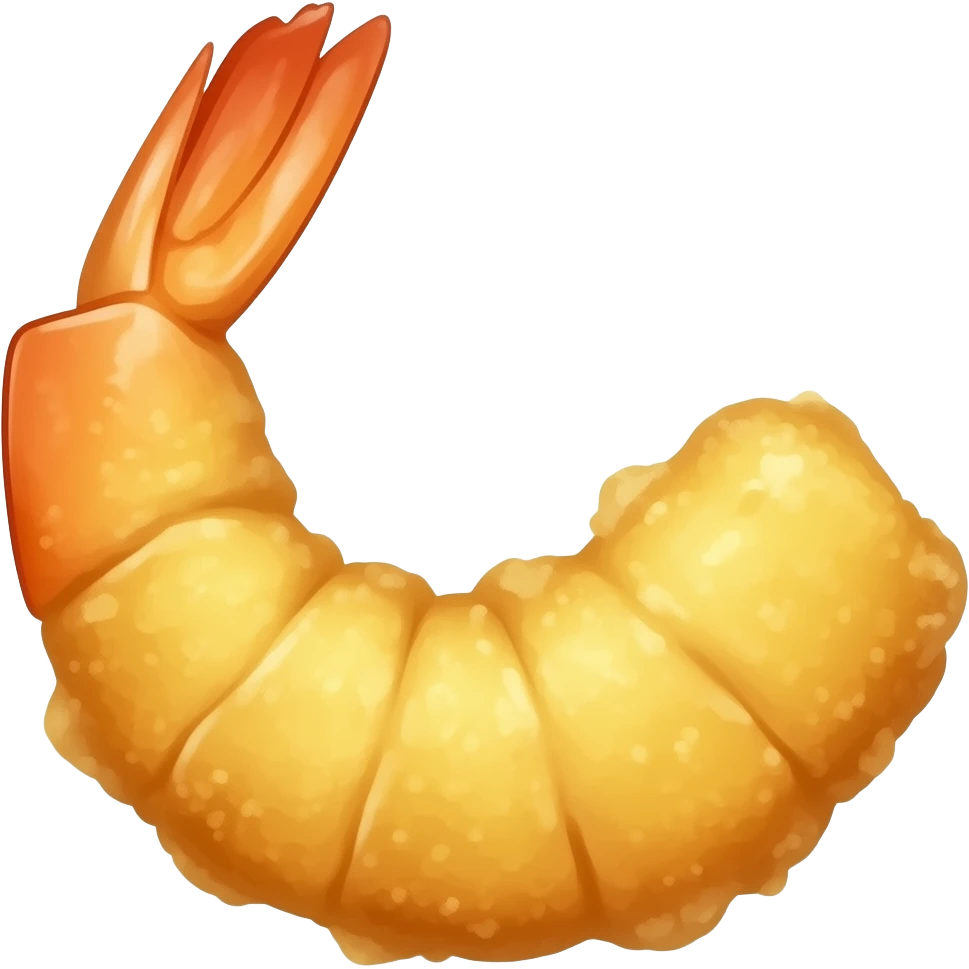Tempura shrimp emoji