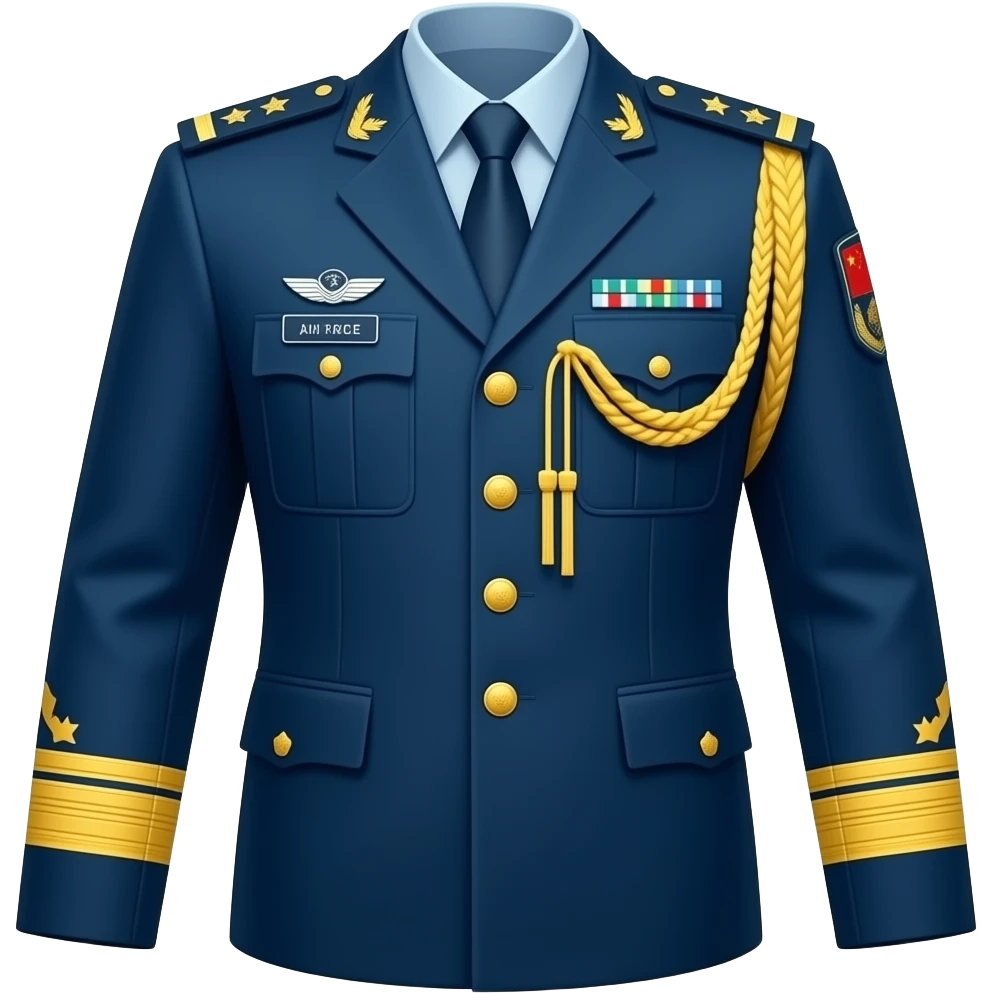 中国空军礼服 全身 emoji