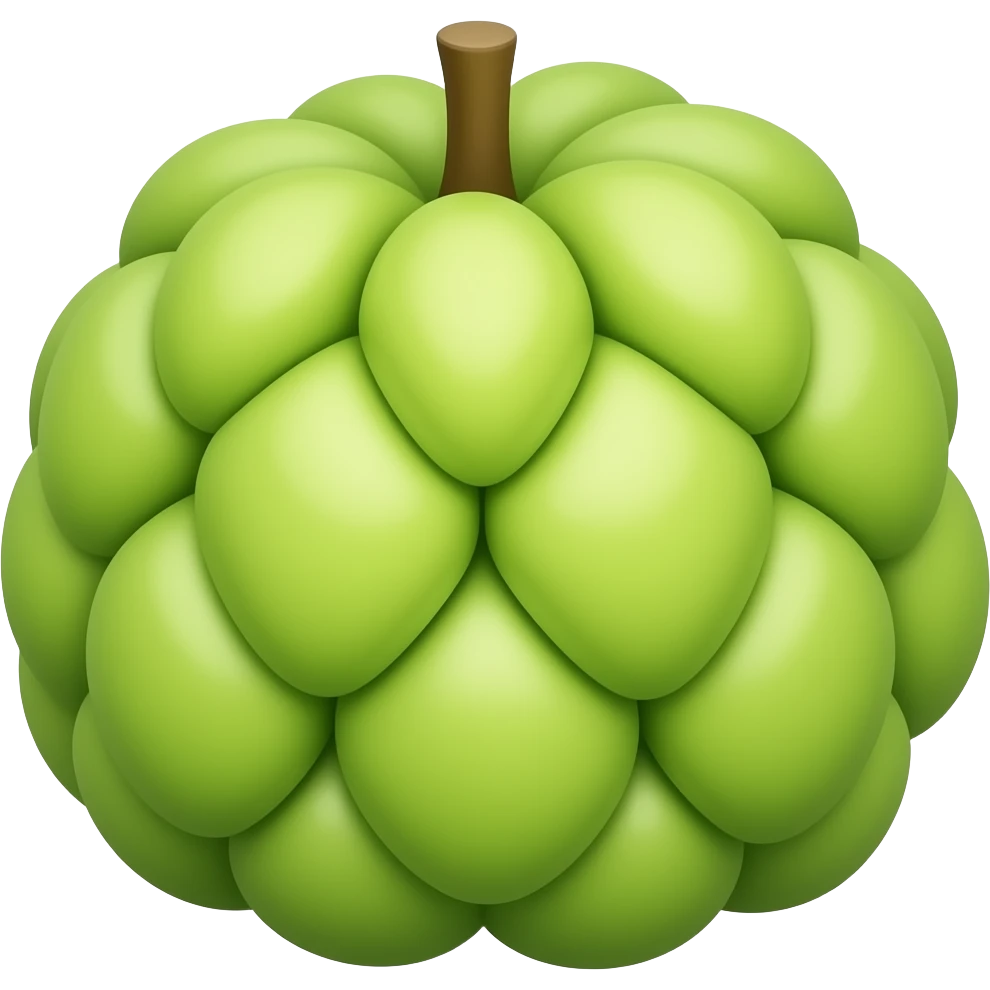 custard apple emoji