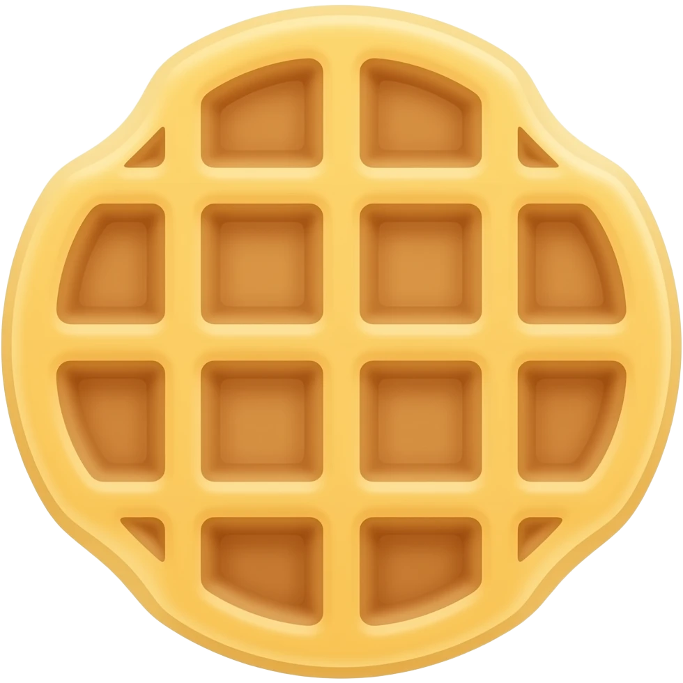 Waffles emoji