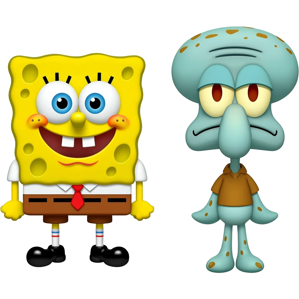 sponge bob cartoon squidward emoji