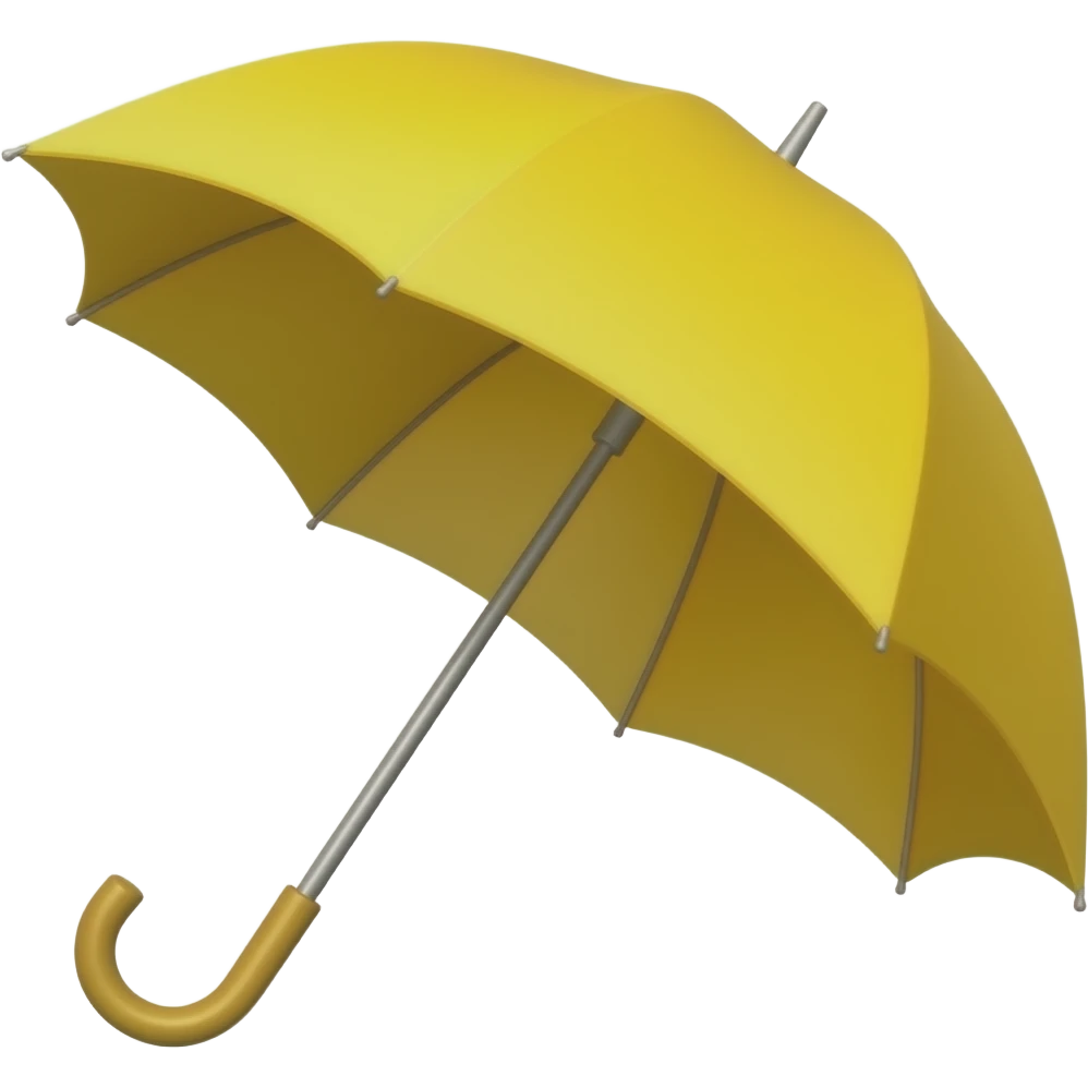 yellow umbrella emoji
