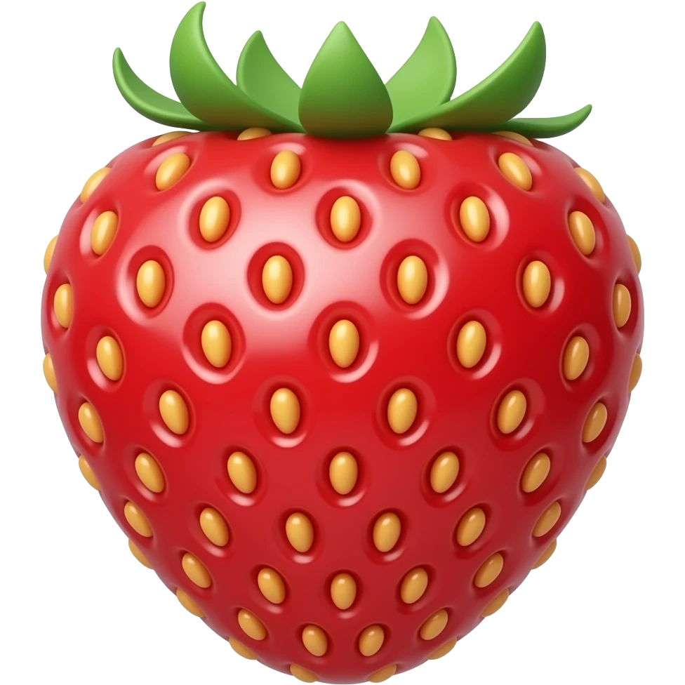 Strawberry emoji
