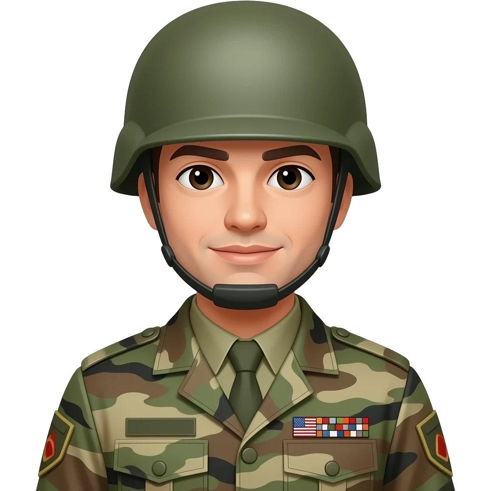 Soldier emoji
