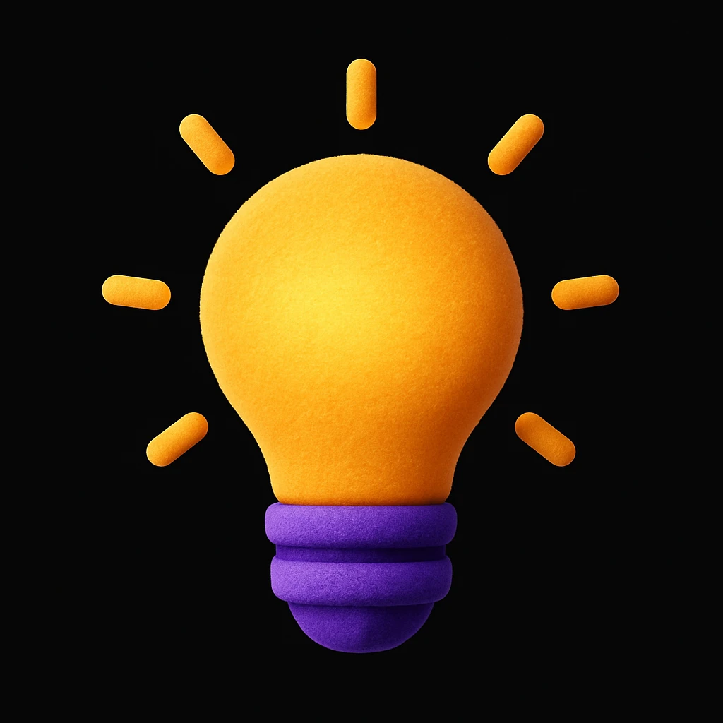 bulb emoji