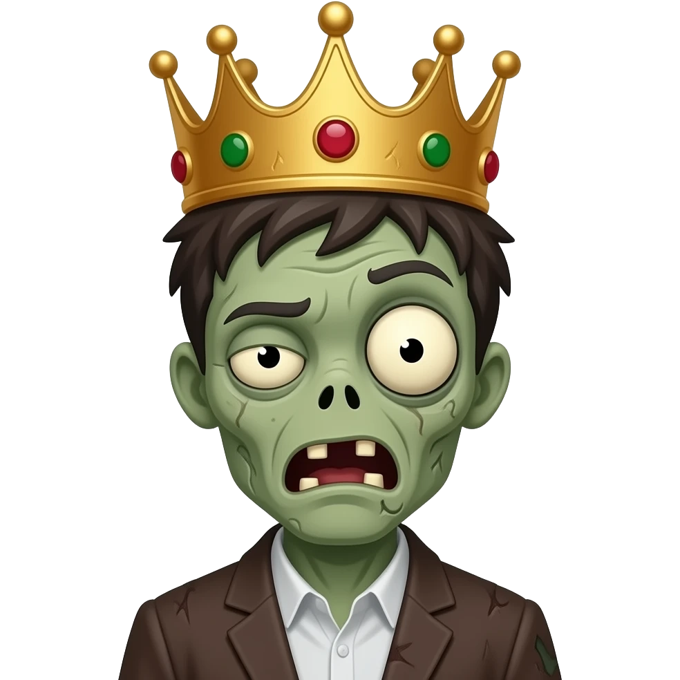 zoombie wear crown emoji